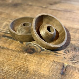 houten kandelaar