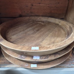 Houten schaal
